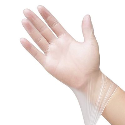 Отрезка среднего размера перчаток экзамена винила PVC перчатки устранимого анти- пластиковые устранимые