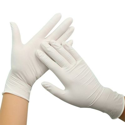 Перчатки латекса Milky белой длины 240mm устранимые медицинские экологические