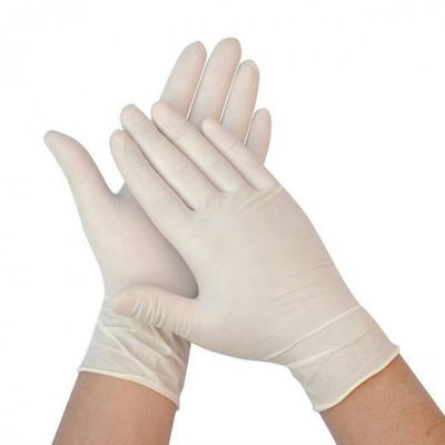 Прочные перчатки латекса ASTM D6319 устранимые медицинские 3 лет срока годности при хранении