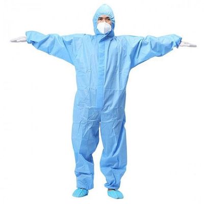 Костюм устранимых защитных Coveralls группы 40Gsm Signo химический с клобуком