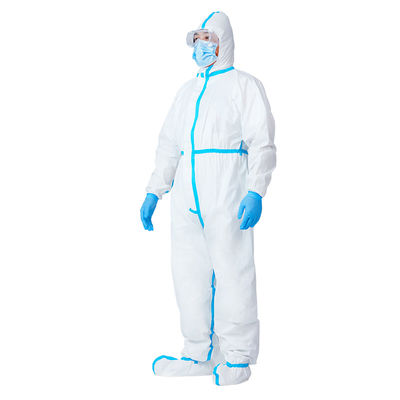 Противостатический устранимый защитный Coverall S-4XL