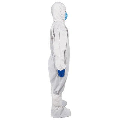 Водоустойчивый соединиенный Coverall S-4XL устранимый PP/устранимый медицинский костюм