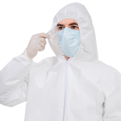 Преграждать комбинезон устранимого медицинского Coverall крови SMS PP хирургический
