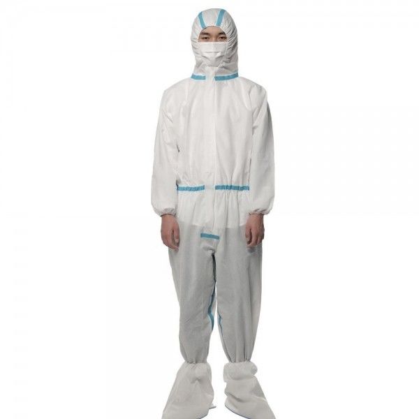 Устранимые защитные бактерии барьера костюма изоляции Coverall GB19082-2009