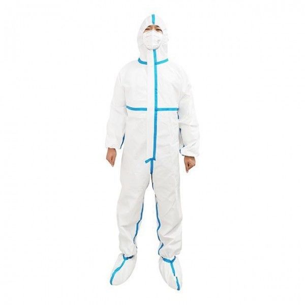 Устранимые белые костюмы Coverall GB19082-2009