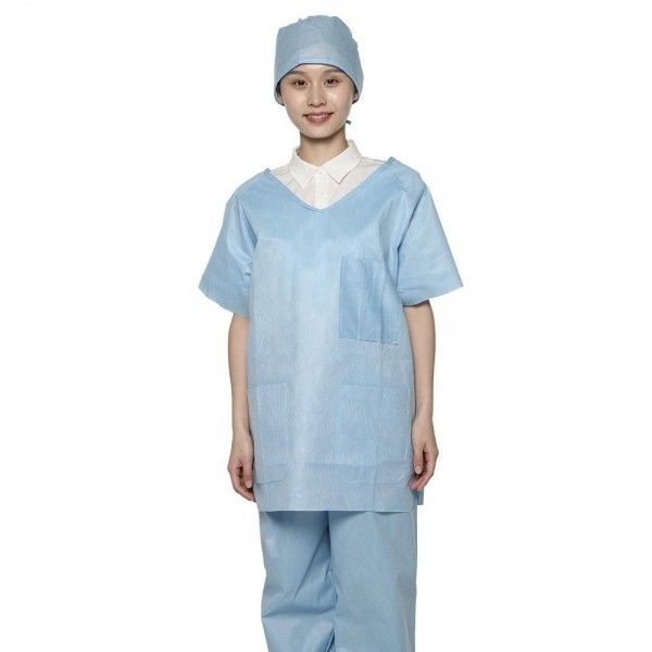 Больница S-5XL устранимая Scrubs медицинский материал костюма 35gsm SMS медсестры