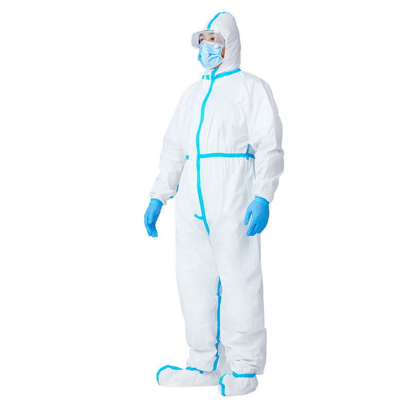 Противостатический устранимый защитный Coverall S-4XL