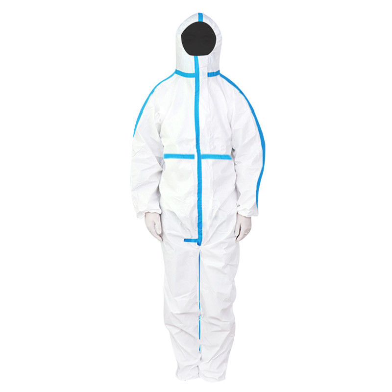 Nonwoven Coveralls M L XL 2XL 3XL 4XL PPE химические устранимые защитные