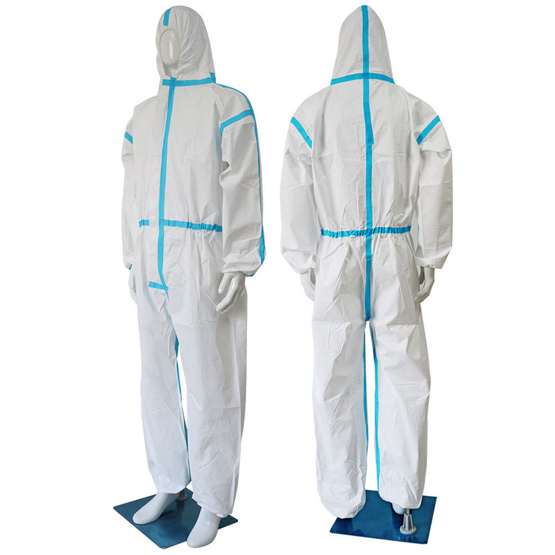 Одежда больницы Coverall ISO9001 M/L/XL/XXL устранимая медицинская